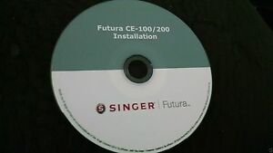 Singer futura ce-150 embroidery software download