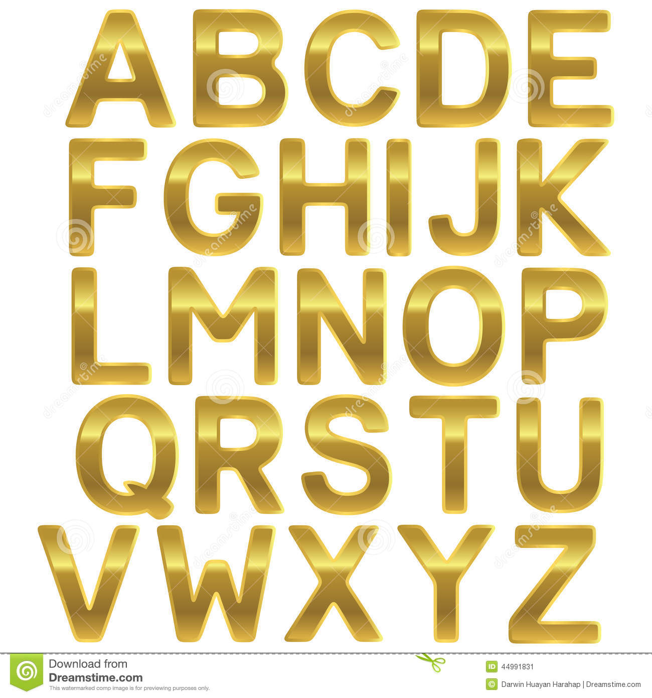 Download Gold Font Color
